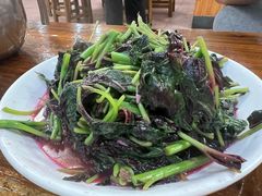 苋菜-芦茨金富饭庄·25年老字号·专做稻草鸡