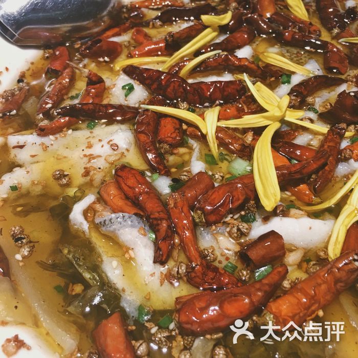 渔语鱼酸菜鱼专门店(龙岗万科店)麻辣酸菜鲈鱼图片 - 第7张