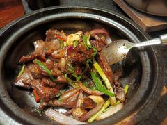 啫啫牛舌煲-旺爷砂锅·茶作(国贸店)