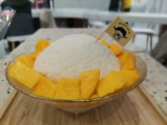 芒果绵绵鲜奶冰-MINIPOPO鲜奶·甜品(宽厚里店)