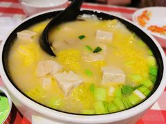 鸡汤小白菜煮榆林豆腐-西贝(宝乐汇店)