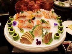 刺身琵琶虾拼鹅肝鱼子酱-龙宴海鲜城(经中路店)