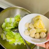 黄芽菜百叶包汤