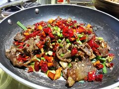 大蒜辣椒腊牛肉-老街鱼嘴巴(坡子街老店)