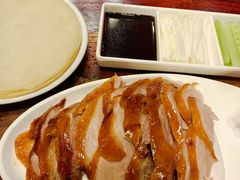 现烤烤鸭-前门故事烤鸭店(十里河店)