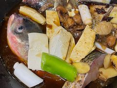 灶台胖头鱼-一品渔乡·水库灶台鱼·乐享庭院