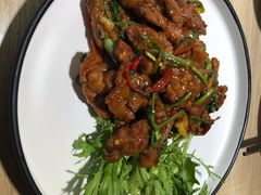 小炒黄牛肉-味莊·青岛菜(云霄路店)