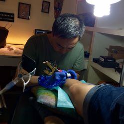 点击看大图 腿部-AC TATTOO 纹身