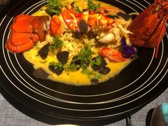 鲜掉眉毛丨龙虾海胆松露意面-弦月窗LUNETTE BY AMANDA(复兴路店)