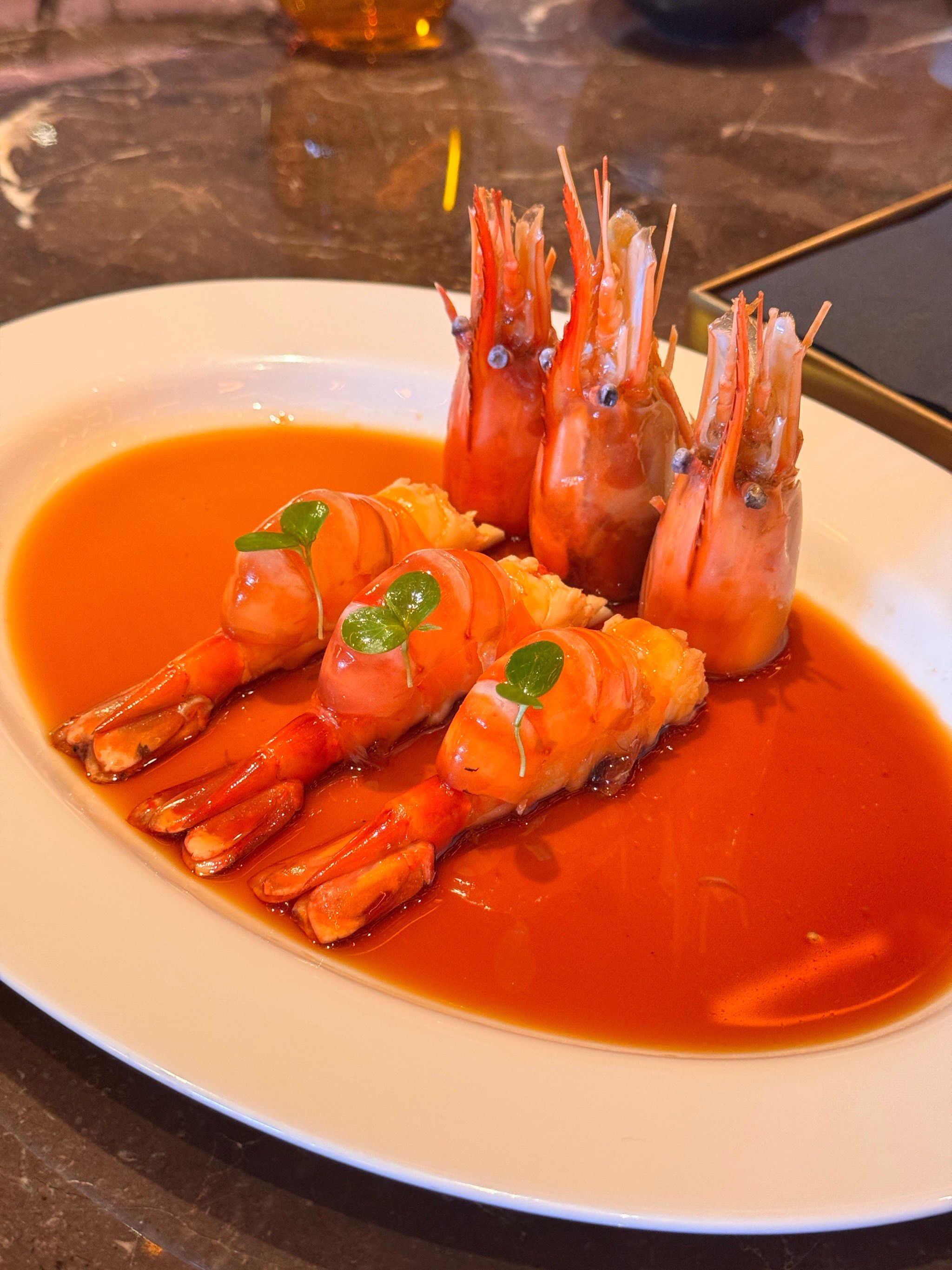 不愧是多年米其林上榜餐厅,每道菜品都能保