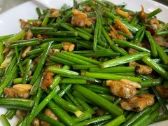 淡菜炒蒜苗-一香园(常平店)