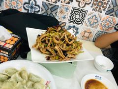 干煸鱿鱼-北戴河庆山饭店·海鲜砂锅粥(北戴河黑石路店)