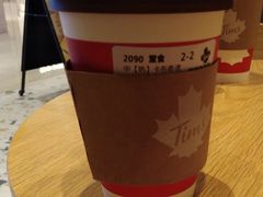 卡布奇诺-Tims天好咖啡·贝果(东吴龙湖天街店)