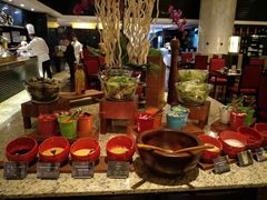 自助调料区-上海锦江汤臣洲际大酒店壹阶层