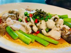 青花椒蒸笋壳鱼-猪肉婆私房菜(容桂总店)