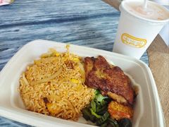 泰式鸡扒炸虾马拉盏炒饭配饮品-大家乐(佛山普君店)