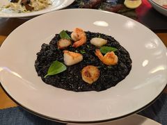 威尼斯海鲜墨鱼汁烩饭-Ponte 意大利餐厅