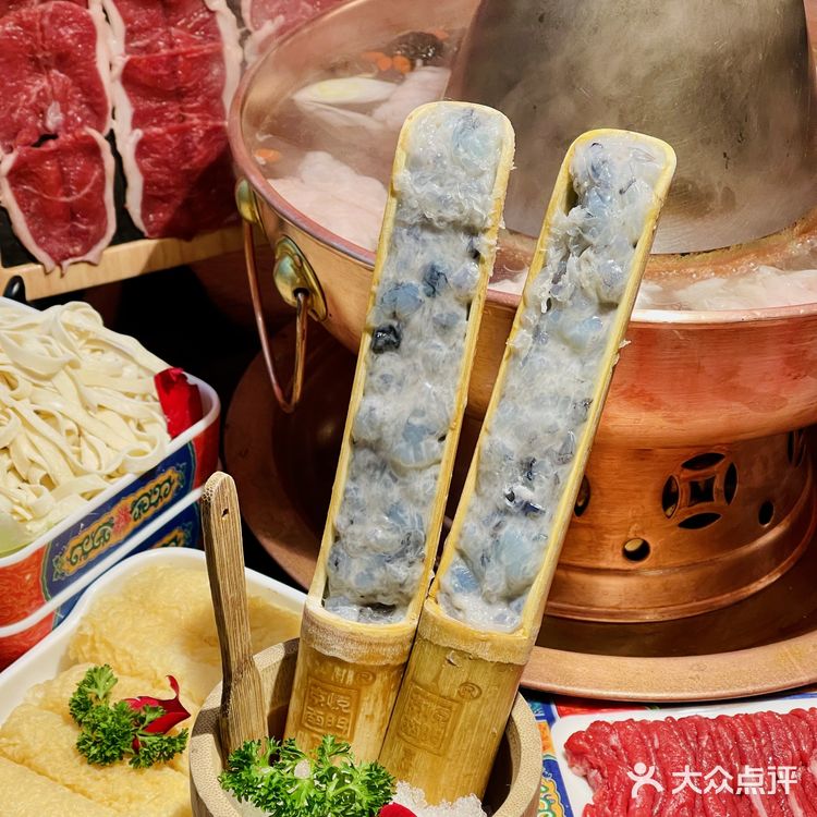 来京悦南门感受正宗的老北京铜锅涮肉