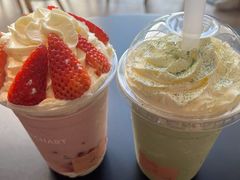 -36抹茶·千层与鲜果茶(欢乐海岸店)