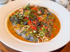 招牌鱼头烧粉干-古田村·衢州菜庭院餐厅(天一旗舰店)
