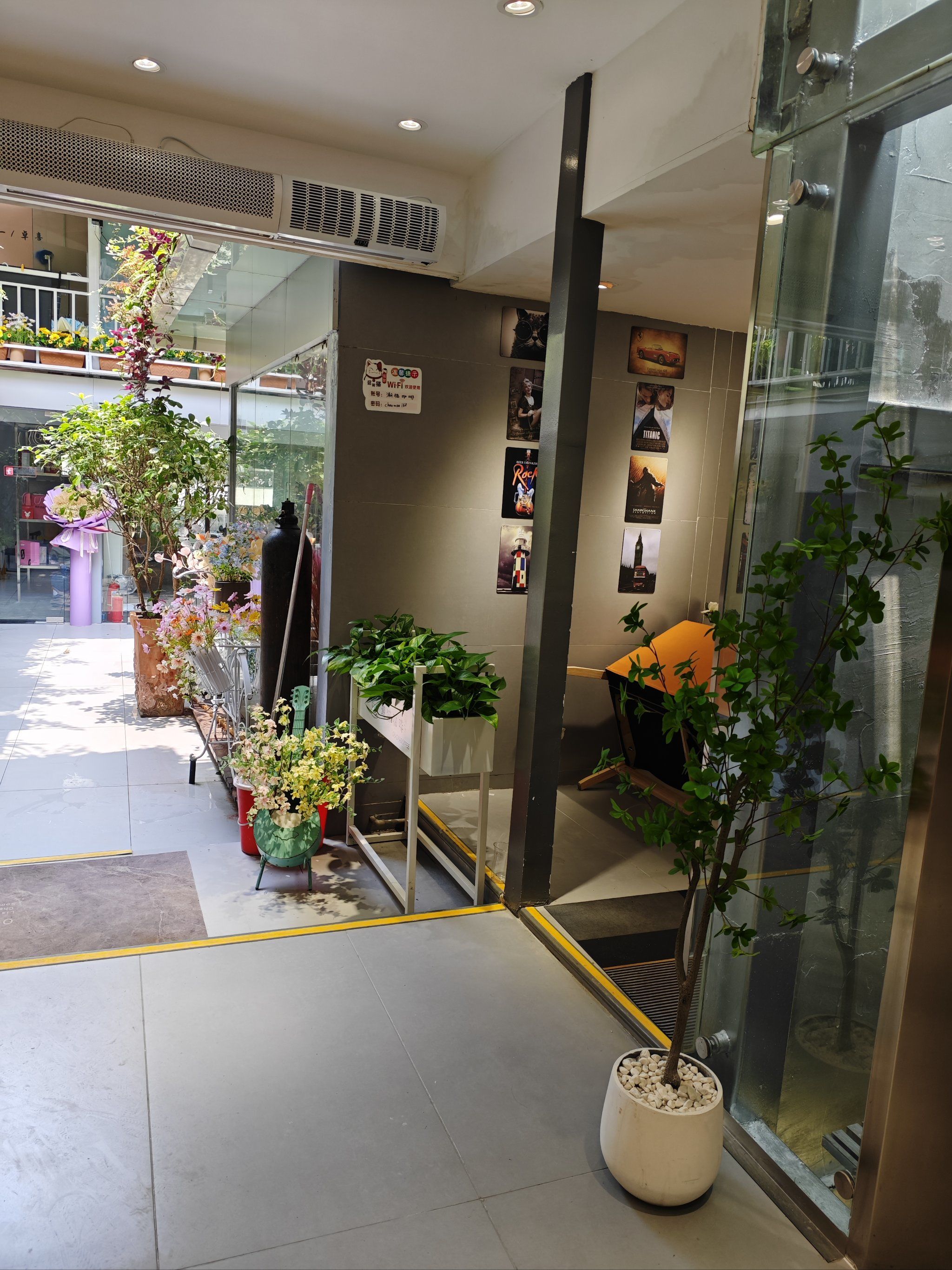 衣服堆中的小花园