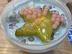 藻蓝椰香酸奶-溪边姑娘·拉丝酸奶水果捞(春熙路店)
