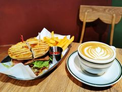 老北京糖饼拿铁-Catch Bagel(芳草地店)