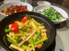 吱吱鲜芦笋-朴墅(西湖青芝坞店·杭帮菜·家宴.14年的店)