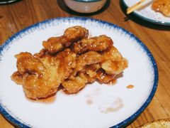 -东来菜馆•手抓海鲜家常菜•海鲜锅贴(鸽子窝店)