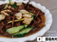 肉片蘑菇-三岔涧农家乐