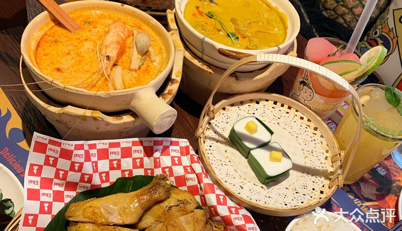 你怎么知道我又来吃泰国菜了？[调皮]