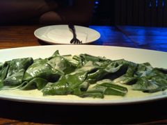 奶油菠菜手工面-喜洲吧·江畔老船厂·庭院餐厅(喜临院店)