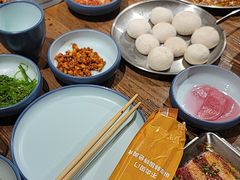 -明洞阿姨·韩式酱蟹烤肉·创意料理(三元桥店)