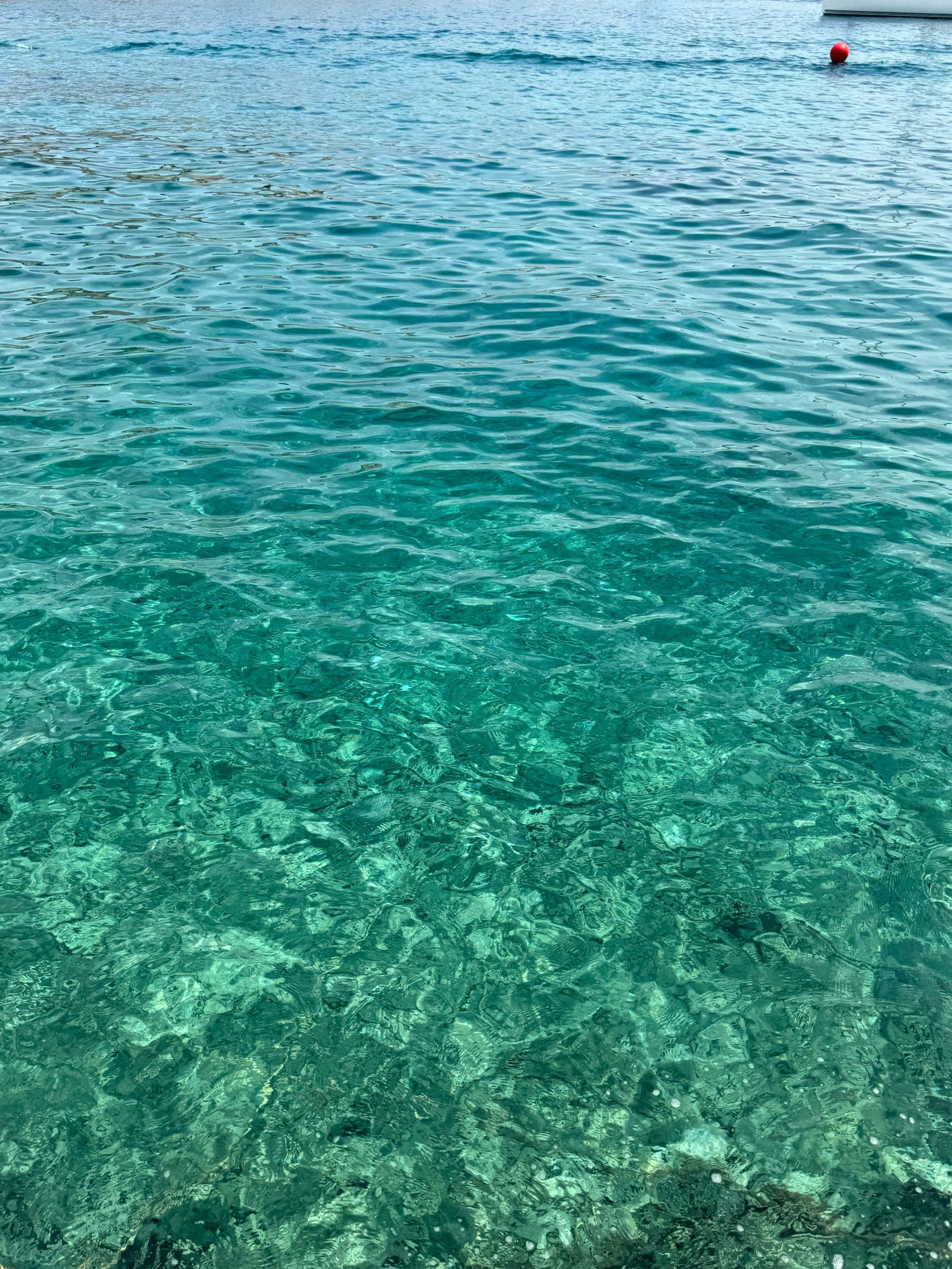 hvar赫瓦尔岛的玻璃海