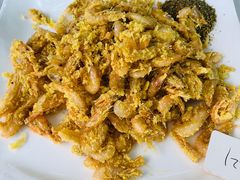 炸青虾-渔民船说·北塘海鲜·天津菜·海肠捞饭(北塘古镇店)