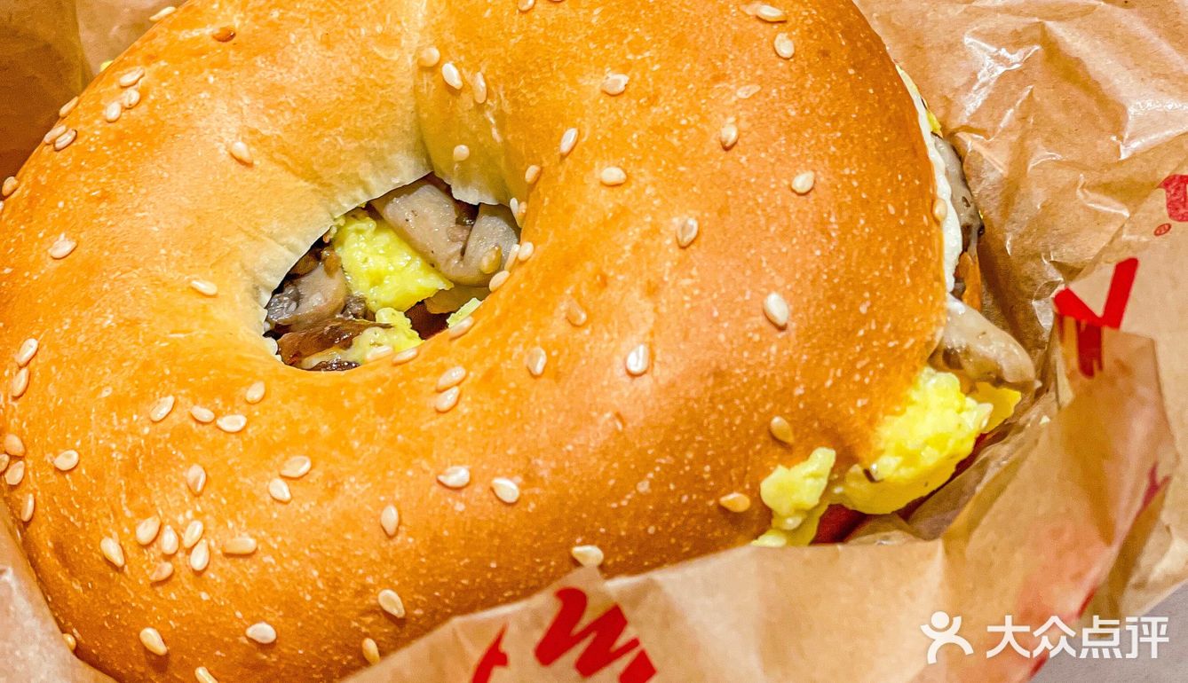 tims贝果,来广州立马去打卡了