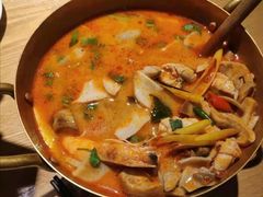 天下菌菇海鲜汤-龙珠饭店-深夜大食堂(五爱西直街店)
