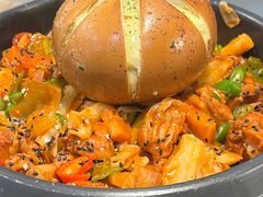 熔岩芝士铁板鸡-쌍화점 霜花店·朝鲜族料理(徐家汇店)