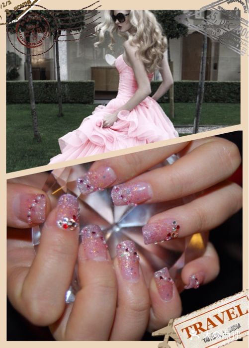 光SPA科技美肤(哈德门购物中心店)糖果指甲造型 新娘甲图片