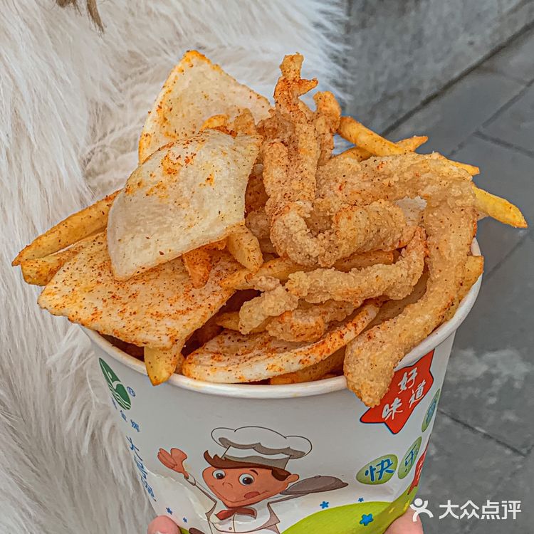 我终于找到！！厦门巨好吃的鸡柳年糕薯条🍟