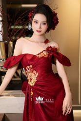 点击看大图 -艾拉·女王婚纱礼服馆