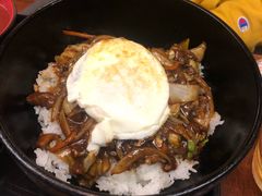 黑椒牛肉石锅拌饭-米屋石锅拌饭(师大店)