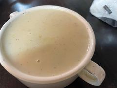 鸡茸蘑菇汤-蘑菇餐厅(马台街店)