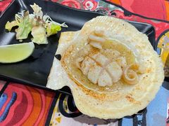 碳烤深海大元贝/只-1218 GRILL 主厨