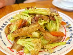 菜花炒叉烧-廣發美食(东晓路店)