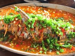 跳水鱼-不相离盐帮菜(郎园店)