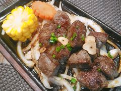 铁板牛肉粒-尺山寸水日料(马桥满天星店)