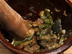 皮蛋青椒擂茄子-费大厨辣椒炒肉(皇庭广场店)