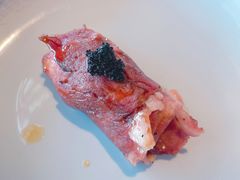 m7黑松露和牛寿司-炙柒Sekinana·精致料理 烧鸟·铁板烧(海上世界店)