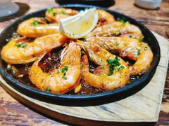 铁板爆香柠檬虾-小川洋风料理(街道口店)